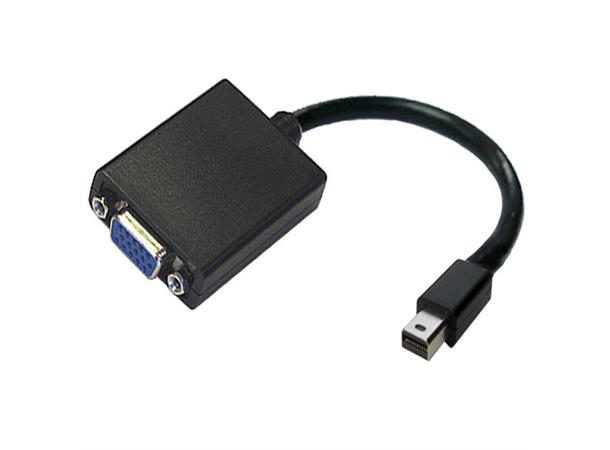 Accell Adapter MiniDP > VGA Aktiv Videokilde: MiniDisplayPort ¤ 